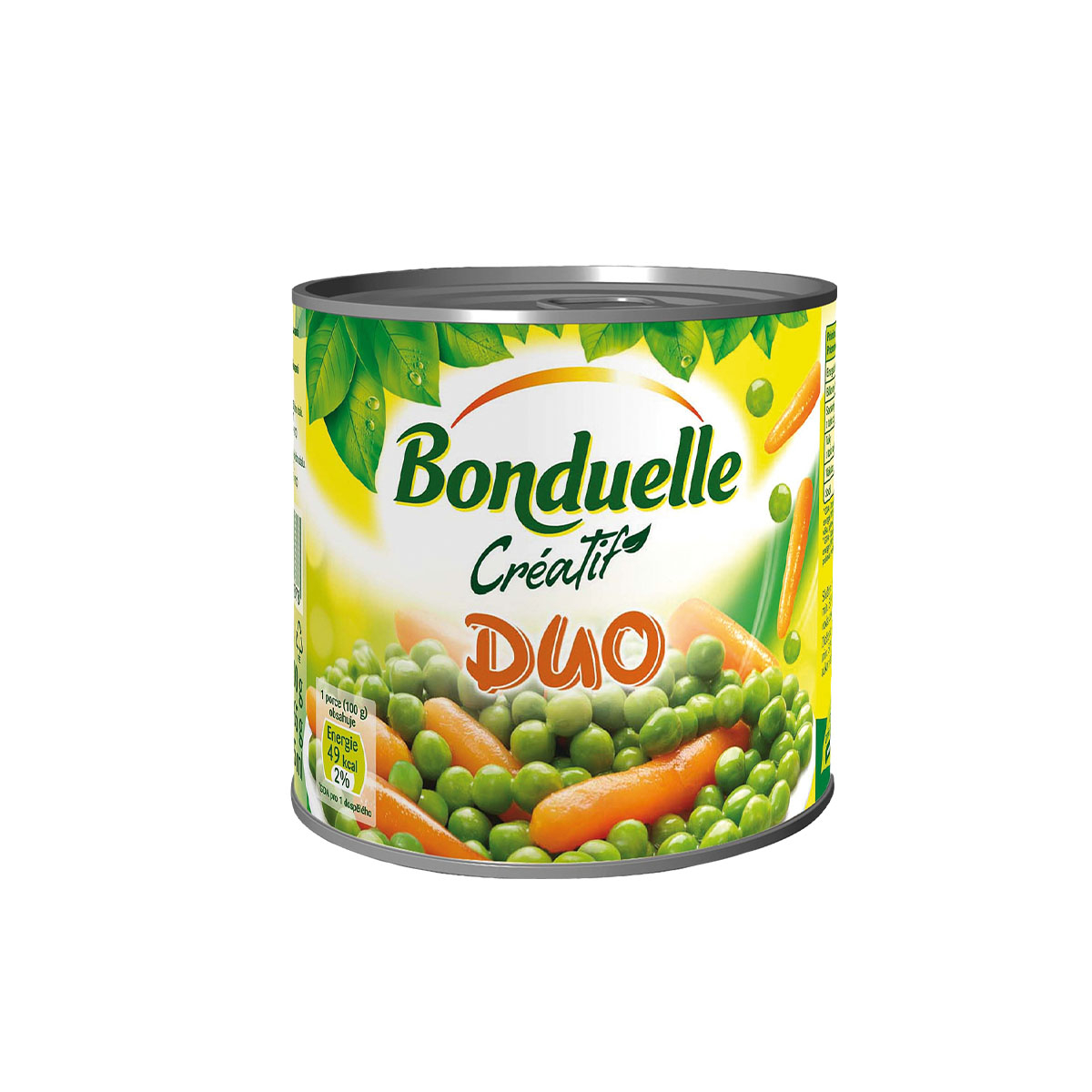 Hrášek+mrkev Bonduelle 400g